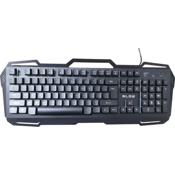 Klávesnice BLOW Adrenaline COLD STEEL - Herní klávesnice s LED podsvícením a USB