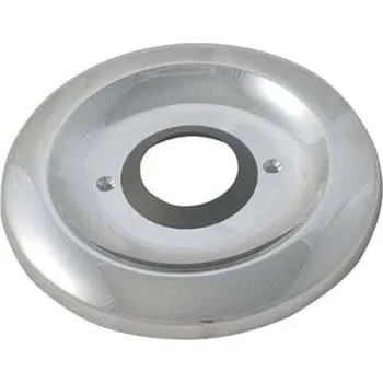 Vodovodní baterie Kludi Logo Mix - Krycí rozeta pro základní podomítkové těleso, chrom 7564505-00