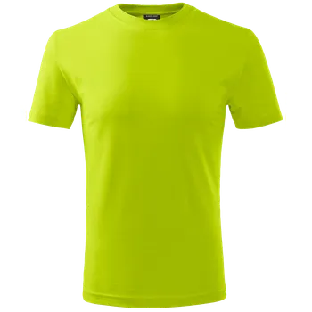 Chlapecké tričko Dětské triko ALTISPORT NoPrint NP/ALK531 LIMETKOVÁ 122