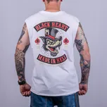 Triko bez Rukávu BLACK HEART LONE WOLF WHT Barva: Bílá, Velikost: XXL