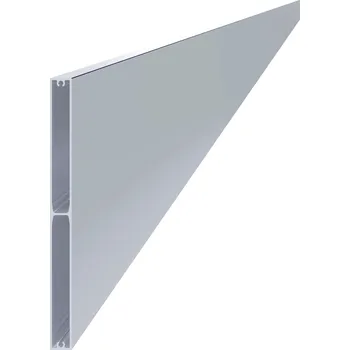 Plot Hliníkový profil, lamela na plotovou výplň 200x16x6000 mm