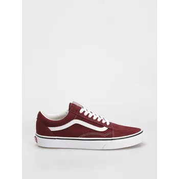 Pánské tenisky Vans Old Skool (port royale/true white) 44, vínově červená