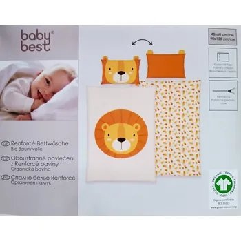 Povlečení Baby Best Dětské oboustranné povlečení z Renforcé bavlny 40 x 60, 90 x 135 cm 989321
