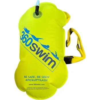 Plovací deska Plavecká bójka Tow Buoy, 360SWIM Žlutá