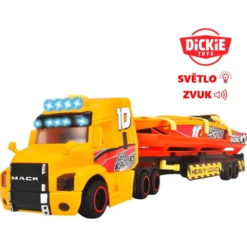 auto na autodráhu Dickie - Tahač s člunem