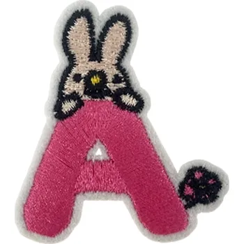 Nášivka Nažehlovací nášivka Písmeno A 5 cm x 4,5 cm