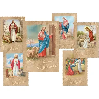 MFP pohlednice velikonoce 120 C výsek 1300157