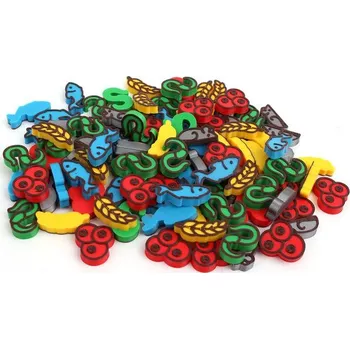 Příslušenství k deskovým hrám Myší doupě Na křídlech (Wingspan) - deluxe žetony potravy (100 ks)