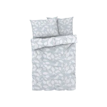 Povlečení LIVARNO home Ložní povlečení z mikrovláknitého saténu, 200 x 220 cm, 70 x 90 cm (mintová)