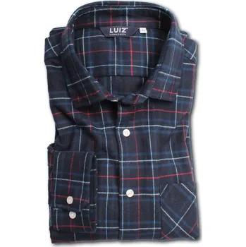 Pánská košile LUIZ Pánská flanelová košile Bruno 189 Velikost: 45
