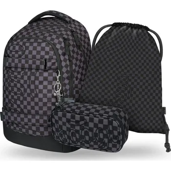 Set školních potřeb Baagl Školní set Skate Max Ska šedá