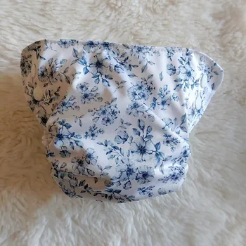 látková plena Jooppi kapsová plena Pants Coolmax - Modrá kvítka M