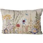 Boltze Dekorační polštář BLOMSTER, květinový vzor, 100% bavlna