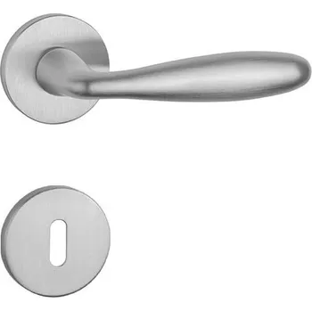 Dveřní kování AT - VERBENA - R 7S rozety BB, klika/klika OCS - Chrom broušený