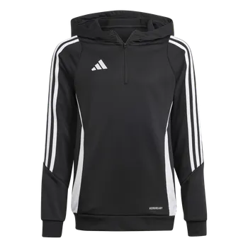 Chlapecká mikina Dětská tréninková mikina s kapucí adidas Tiro 24 Velikost: 140