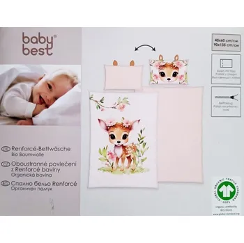 Povlečení Baby Best Dětské oboustranné povlečení z Renforcé bavlny 40 x 60, 90 x 135 cm 989338