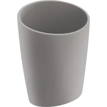 Dávkovač mýdla Cosmic Šedý plastový stojan na zubní kartáčky Saku