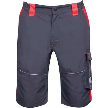 pracovní kraťasy ARDON®NEON Pracovní šortky šedo-červené 50 H6406/50