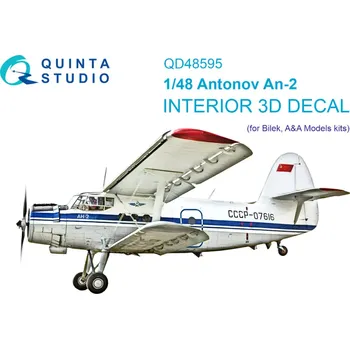Plastikový model Quinta studio 1/48 Antonov An-2 Colt 3D-Print.&col.inter.(BILEK)