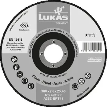 Příslušenství k nářadí LUKAS Kotouč, T41 PREMIUMFLEX 350x3,5x25,40, AT010022