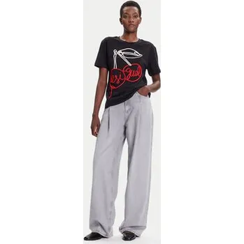 Desigual T-Shirt Berlin 25WWTK51 Černá Regular Fit XS