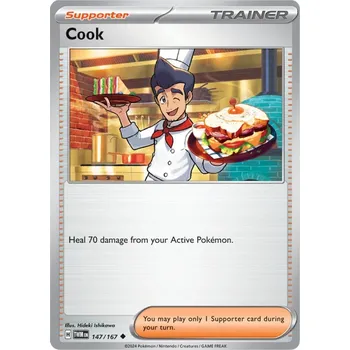Karetní hra Cook 147/167 - Twilight Masquerade Typ karty: Reverse Holo