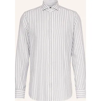 Pánská košile Windsor. Pánská Košile Lano-W Regular Fit, bílá / černošedá, 41