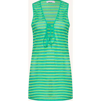 Dámské šaty Seafolly Dámské Plážové Šaty Calypso, zelená / modrá, 34