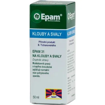 Přírodní produkt Epam 31 – na klouby a svaly