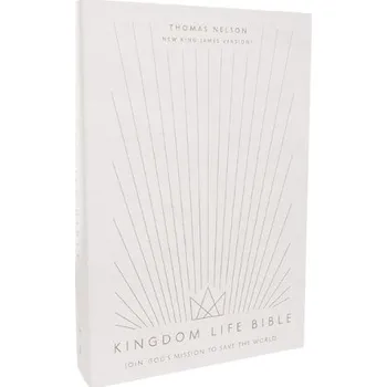 Cizojazyčná kniha Kingdom Life Bible: Joining God's Mission to Save the World (NKJV, Softcover, Red Letter, Comfort Print) - Nelson, Thomas
