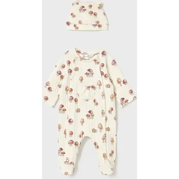Kojenecký overall Kojenecké body Mayoral Newborn 2705.2H.Newborn.9BYA béžová 01X, vel. 70