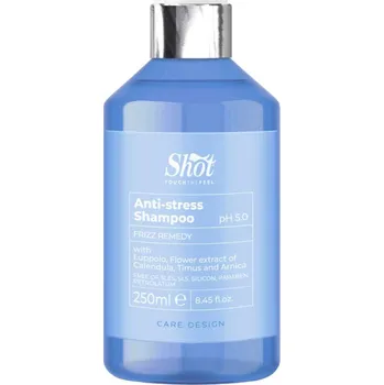 Šampon Shot AntiStress Shampoo - šampon proti krepatění a pro namáhané vlasy AntiStress - šampon, 250 ml
