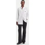 Tommy Jeans Košile Badge DW0DW20988 Bílá Oversize XL