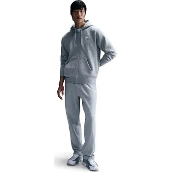 Pánská mikina Nike CLUB BB FZ HOODIE šedá XXXL