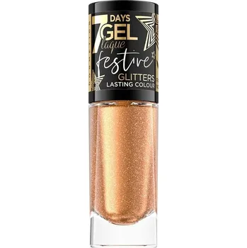 Přípravek na nehty Eveline Cosmetics Gel Laque Festive Glitters Lak na nehty č. 05
