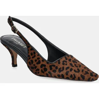 Dámské lodičky Semišové lodičky Twinset hnědá barva, 252TCP220 252TCP220.12618 88X, EUR 39