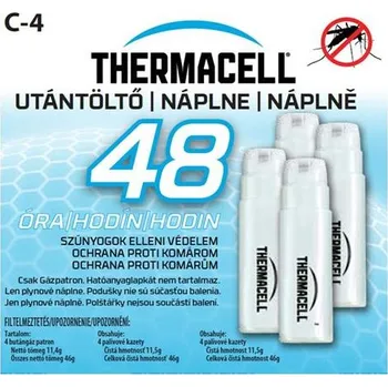 Odpuzovač zvířat Náplň Thermacell náhradní butanová C-4 4ks