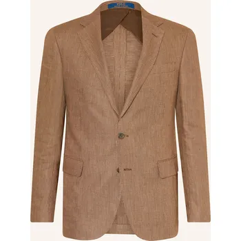Pánské sako Polo Ralph Lauren Pánské Sako Modern Fit Se Lnem, hnědá /...