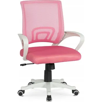 Křeslo Otočná kancelářská židle Mebel Elite růžová