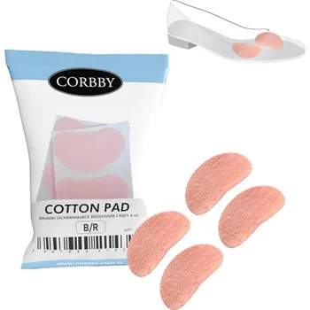 Vložka do bot Vložky do bot náplasti na puchýře, puchýře a odřeniny Corbby 4 ks Sada