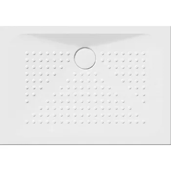 Sprchová vanička Keramická sprchová vanička, obdélníková 100x70x4 cm, bílá ExtraGlaze (47100711) /PA