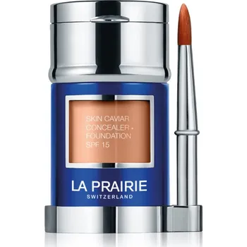 Make-up La Prairie Skin Caviar Concealer Foundation make-up a korektor SPF 15 odstín NC-20 Peche 30 ml