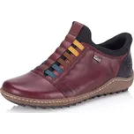 Rieker Dámské polobotky RIEKER L7562-35 červená W5 40