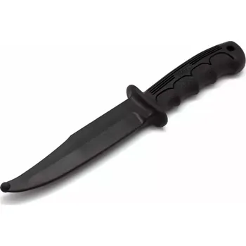 Bojový sport Gumový tréninkový nůž FabDefense TKN, černý