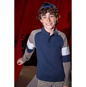 Dětské tričko s dlouhým rukávem Mayoral 7102.7B.Junior.9BYA námořnická modř 59X, vel. 160