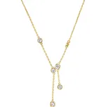 Michael Kors Pozlacený náhrdelník se zirkony Premium MKC1769710 + 2 měsíce na vrácení zboží