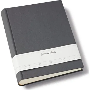 Fotoalbum Semikolon, Album na fotografie Uni Classic velký, tmavě šedý - Formadore