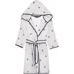 Soft Cotton Dětský župan MARINE GIRL s kapucí v dárkovém balení Barva: Bílá, Velikost: 2 roky (vel.92 cm)