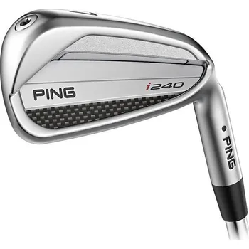 Golfová hůl Ping i240 pánská železa, ocel ocel, Nippon N.S. Pro Modus3 Tour, pánské, pravé, Regular, Black, UW (Utility wedge)