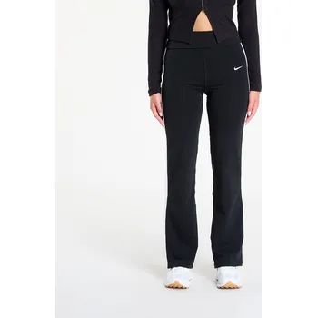 Dámské kalhoty Kalhoty Nike Sportswear Women's High-Waisted Pants Black/ White XS